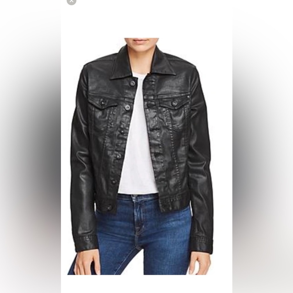 NWOT AG Adriano Goldschmied Denim Coated Jacket